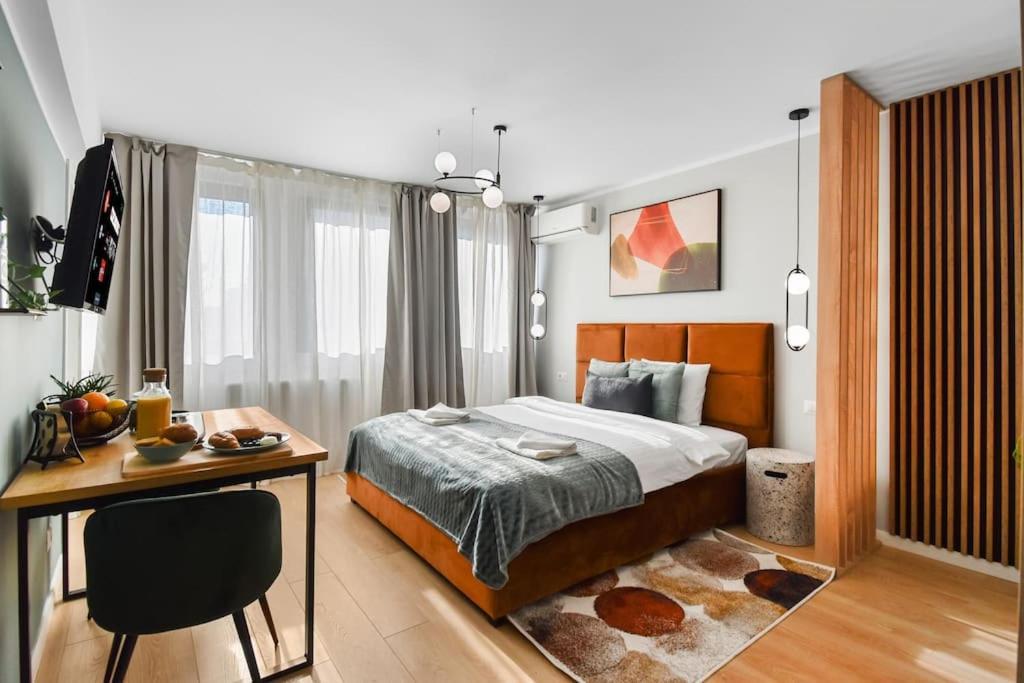 Mysa Modern Studio * Near Cismigiu Park * Netflix Boekarest Buitenkant foto