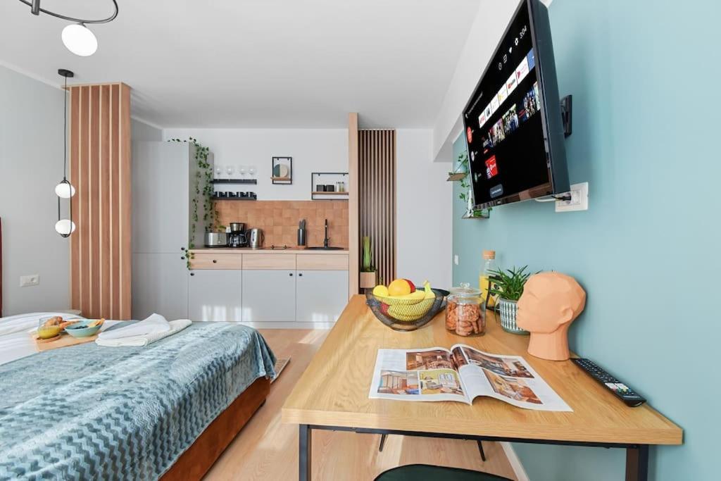 Mysa Modern Studio * Near Cismigiu Park * Netflix Boekarest Buitenkant foto